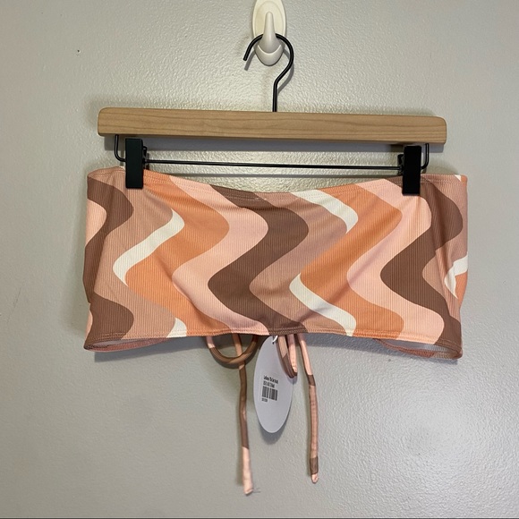 Princess Polly NWT 70s Colorful Swirl Orange Latiana Pants + Top Set Size 8 US - Picture 10 of 11